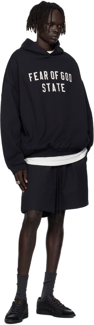 Къси панталони Fear of God Fear of God ESSENTIALS Oxford Soccer Shorts Черно | 160SP254600F, 3
