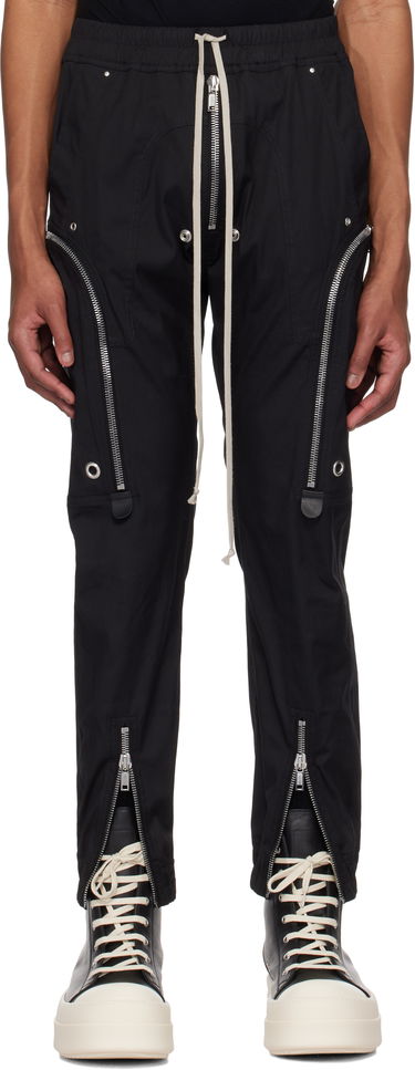 Карго панталони Rick Owens Rick Owens Hollywood Bauhaus Cargo Pants Черно | RU01E5377 TE, 0
