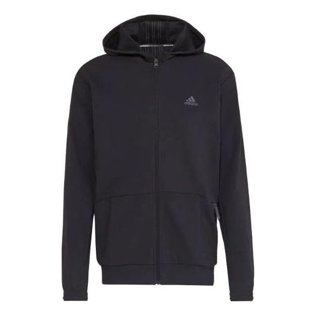 Суитчър adidas Originals Yoga Full-Zip Hoodie Черно | HL2403, 0