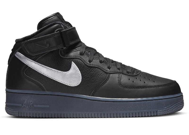 Кецове и обувки Nike Air Force 1 Mid PRM Черно | DX3061-001, 0