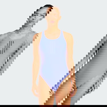 Бански adidas Performance 3-Stripes Rubber Graphic Лилаво | IT3202, 3