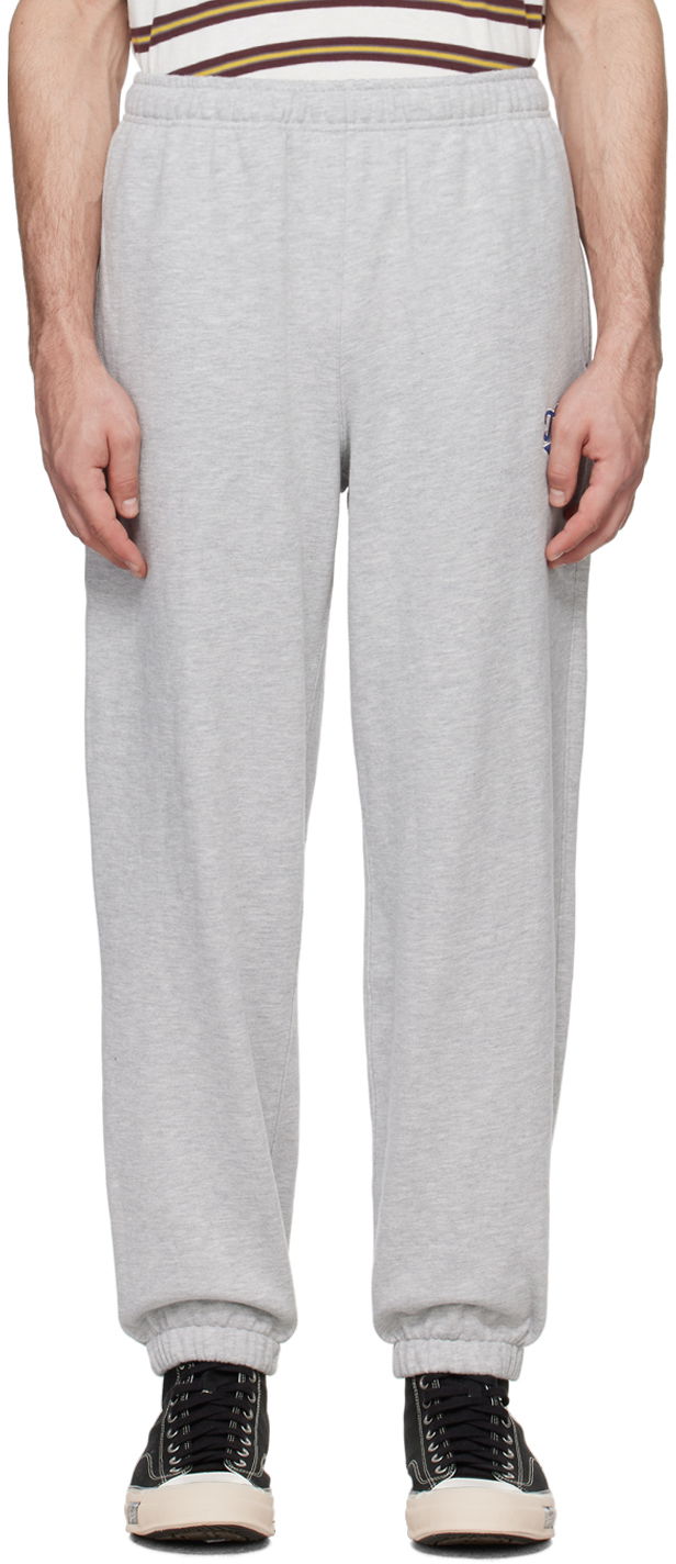 Спортни панталони thisisneverthat Sign Logo Sweatpants Сиво | TN241TPAWP01