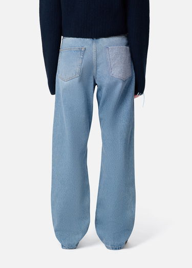 Дънки AXEL ARIGATO Zine Embroidered Patch Jeans Многоцветен | A3266001, 5