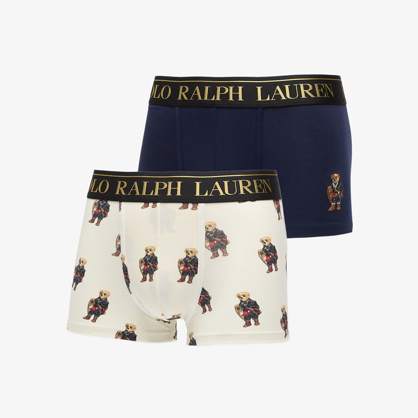 Боксерки Polo by Ralph Lauren Polo Bear Trunk 2-Pack Многоцветен | 714843425013