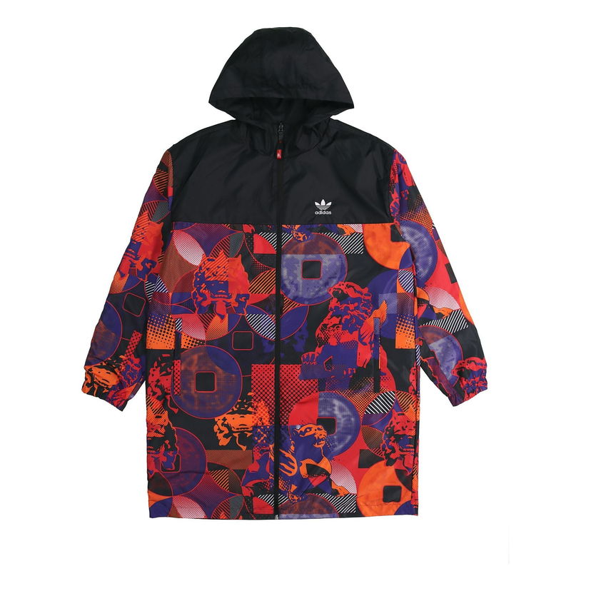 Дъждобран adidas Originals Originals Reversible Parka Jacket Многоцветен | GN5451