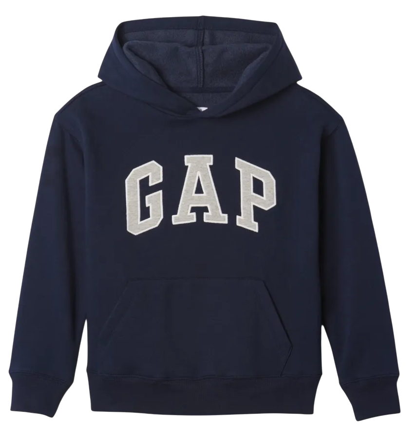 Суитчър GAP Heritage Logo Pullover Hoodie Тъмно синьо | 645418-00, 0