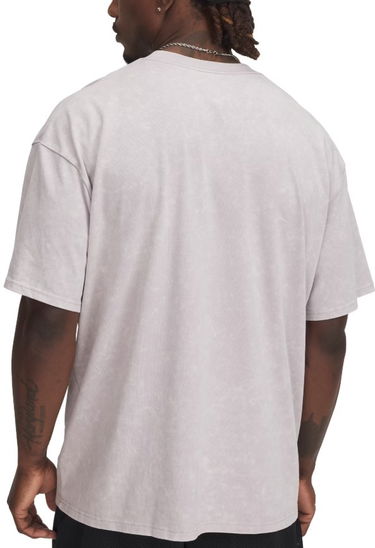 Тениска Under Armour Men's HW OS Logo Wash Short Sleeve T-Shirt Сиво | 1389147-009, 2