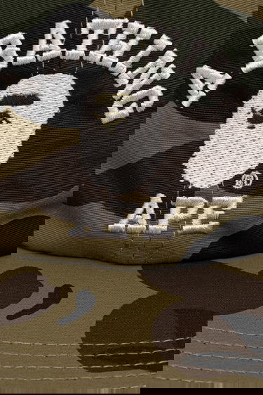 Шапка с козирка BAPE A BATHING APE Gore-Tex Wind Stopper 1St Camo Panel Cap Зелено | 001CPK701006M GRN, 2