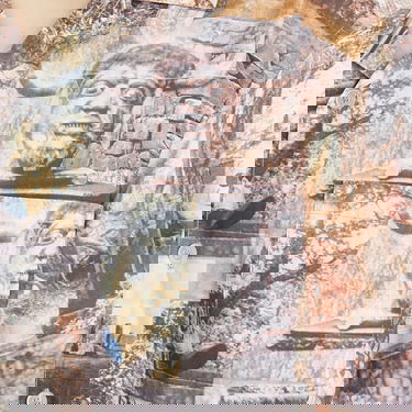 Риза Heresy Heresy Study Print Shirt Кафяво | HSS25-CS01, 5