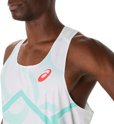 Потник Asics Light Knit Graphic Singlet Бяло | 2091a731-411, 3