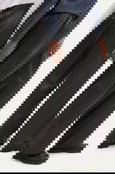 Карго панталони Rains Cargo Rain Pants Wide, High Waist Черно | 18990.84, 0