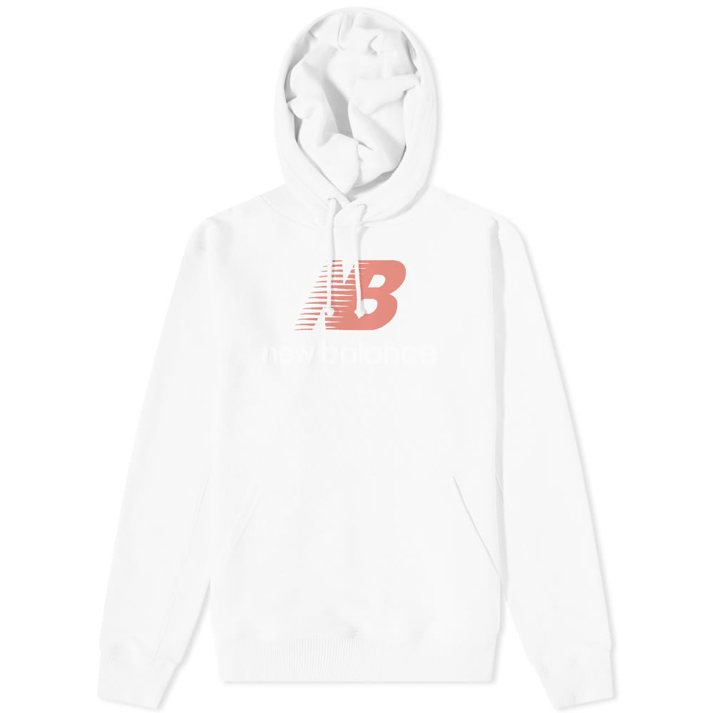 Суитчър New Balance Made in USA Heritage Hoody Бяло | MT23547-WT, 0