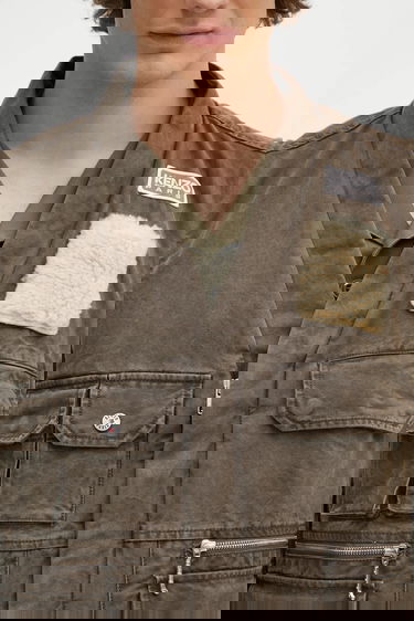 Жилетка KENZO Multipocket Gilet Зелено | FE65VE0089GK.92, 3