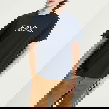 Тениска A.P.C. Hugo Graphic Logo T-Shirt Тъмно синьо | COHGS-M26543-IAK, 2