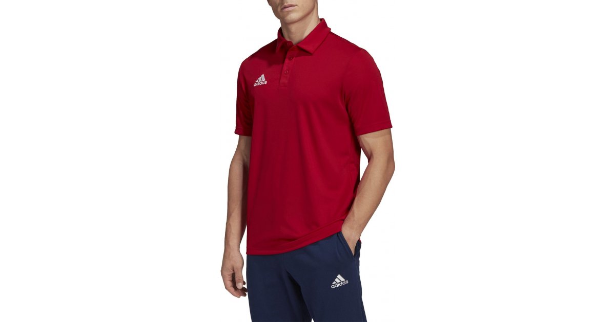 Поло тениска adidas Originals Entrada 22 Polo Червено | h57489, 1