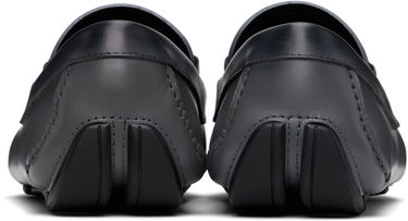 Кецове и обувки FERRAGAMO Salvatore Ferragamo Gancini Ornament Driver Loafers Сиво | 778797, 1