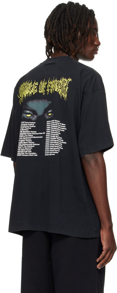 Тениска VETEMENTS Vetements Cradle of Filth Pandaemonaeon Oversized T-Shirt Черно | UCF76TR550B, 2