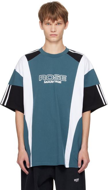 Тениска Martine Rose Martine Rose Oversized Panelled T-Shirt Тюркоазено | 630JE01529D, 0