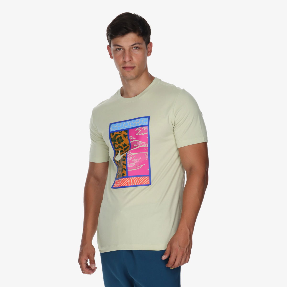 Тениска Nike Court T-Shirt Зелено | HV1715-371, 1