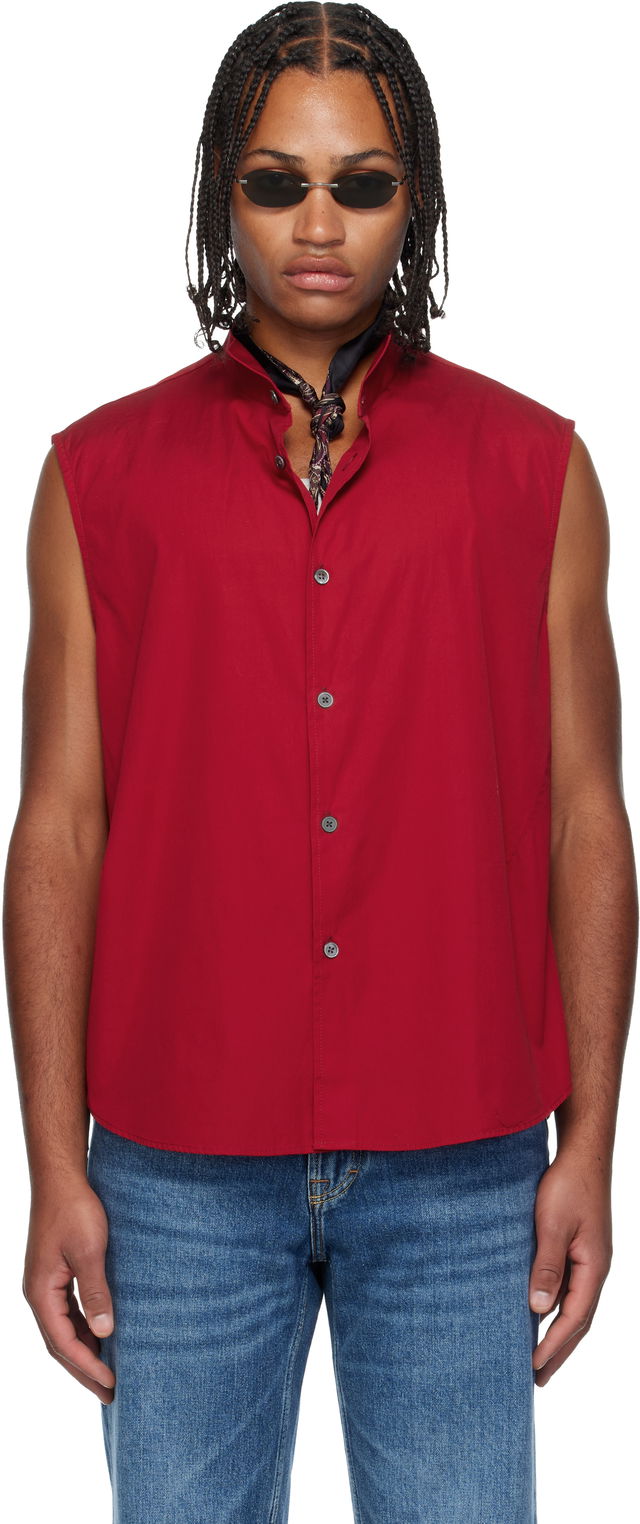 Wing Sleeveless Shirt