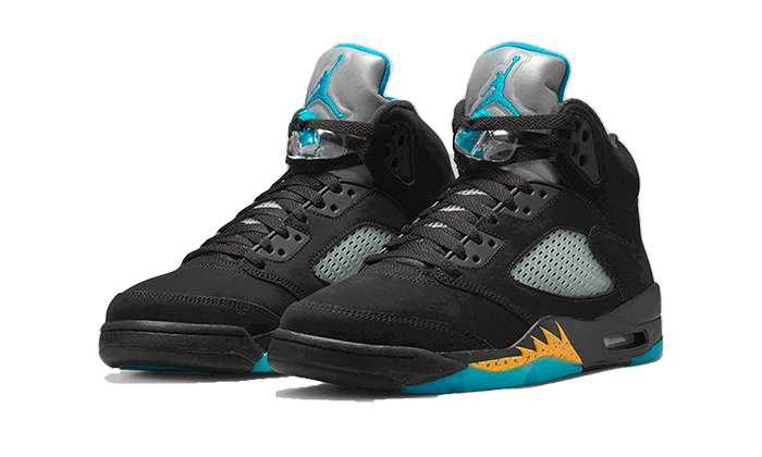 Кецове и обувки Jordan Air Jordan 5 Retro "Aqua" Черно | DD0587-047, 1
