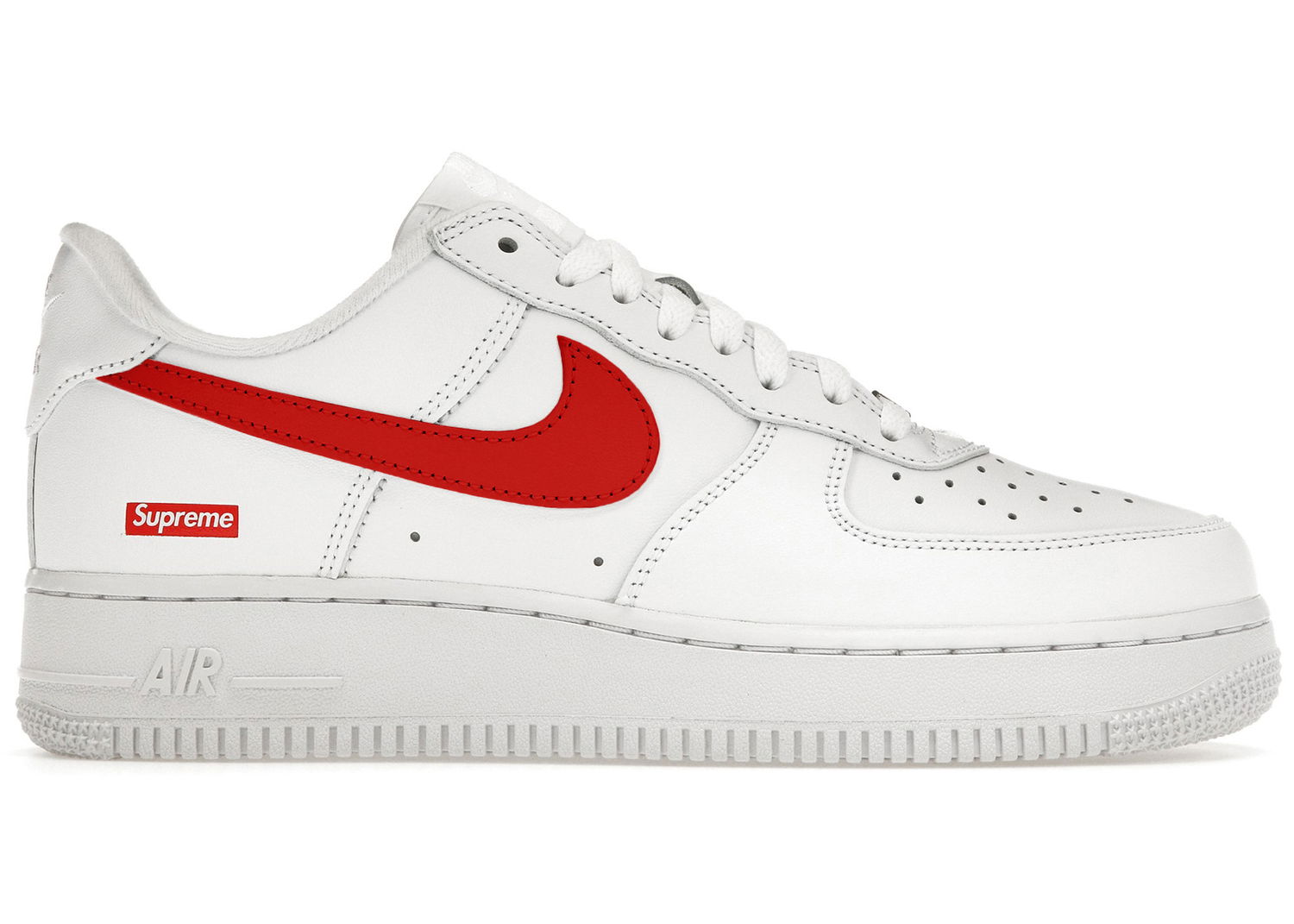 Кецове и обувки Nike Air Force 1 Low Supreme Shanghai Бяло | CU9225-101, 0