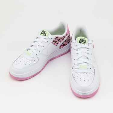 Кецове и обувки Nike Air Force 1 '07 "Pink Leopard" GS Бяло | DA4673-100, 3