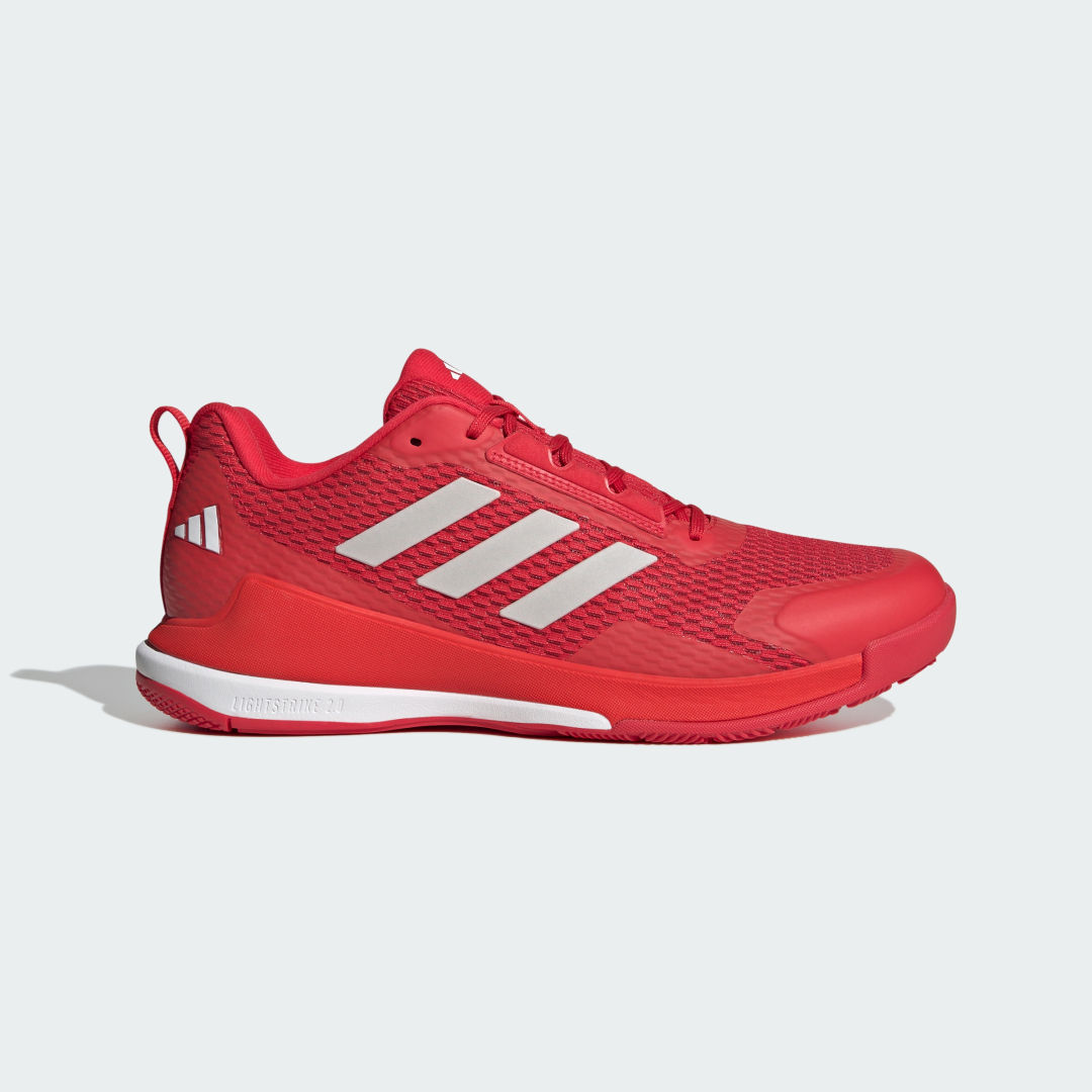 Кецове и обувки adidas Performance Novaflight 2 Indoor Червено | IH5553, 0
