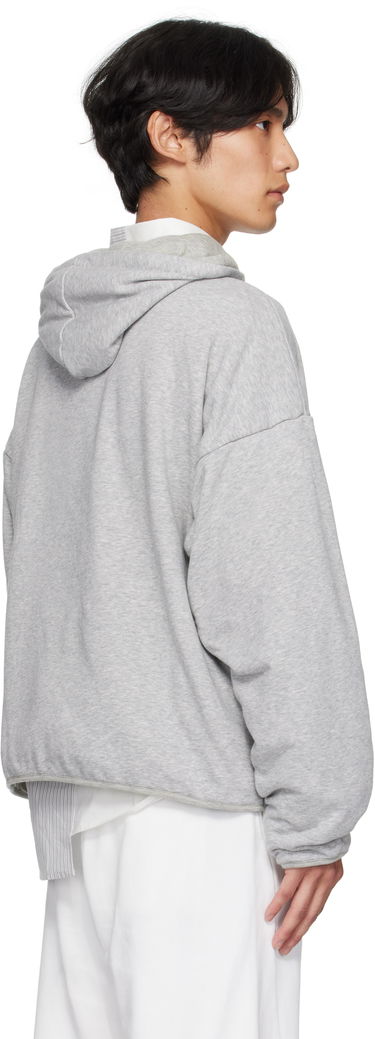 Суитчър Maison Margiela MM6 Maison Margiela Drawstring Hoodie Сиво | SH0GU0030 M25013, 2