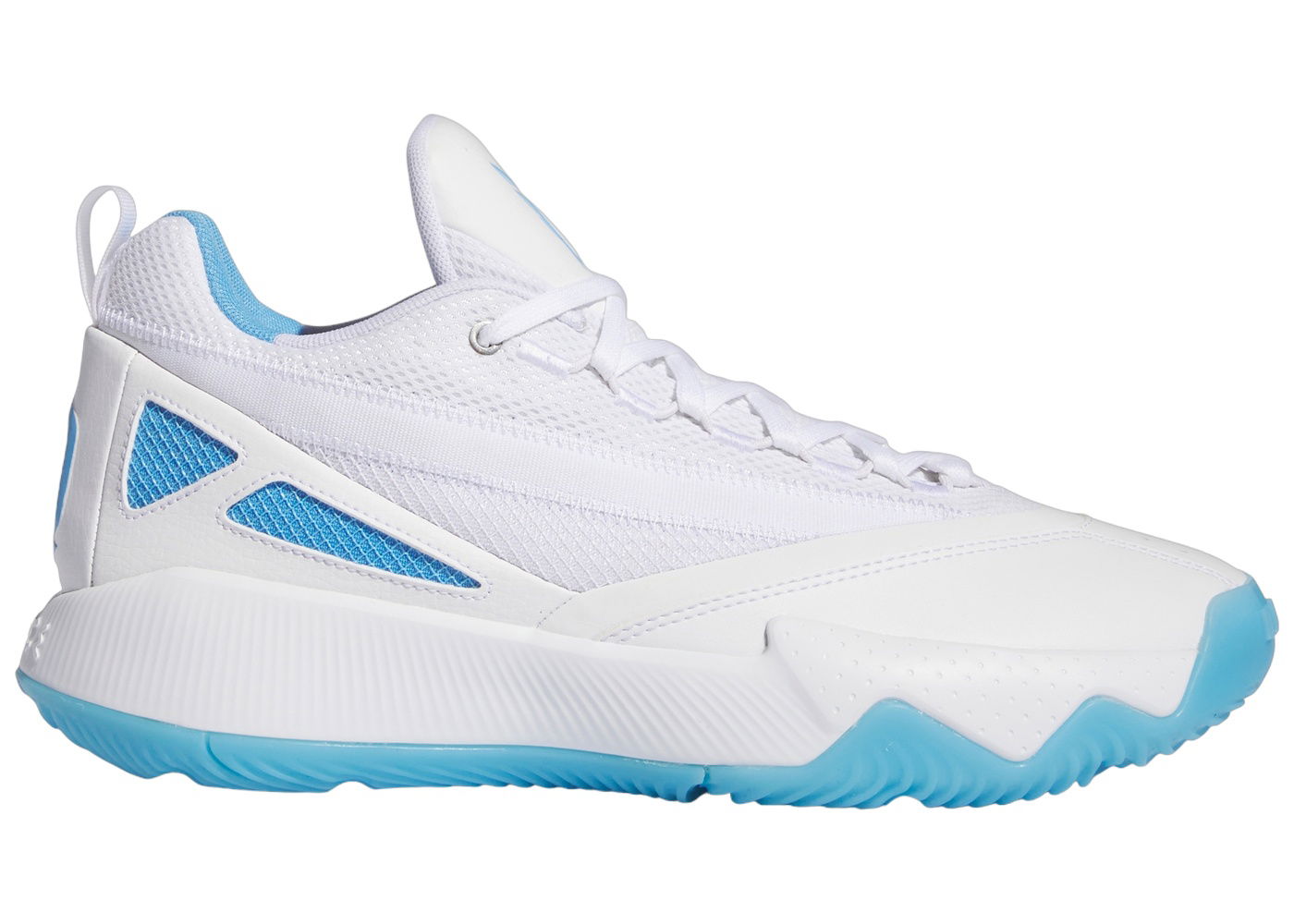 Кецове и обувки adidas Originals adidas Dame Certified 2 Cloud White Blue Burst Silver Metallic Бяло | IE7794, 0