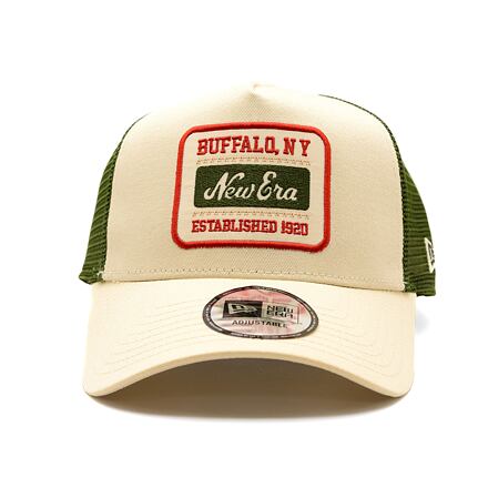 Шапка с козирка New Era New Era Patch 9FORTY Trucker Adjustable Hat Бежово | 60595467, 1