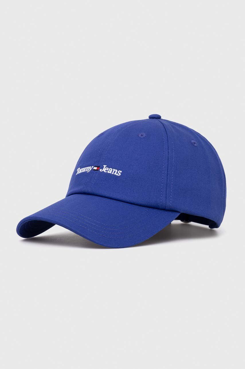 Шапка с козирка Tommy Hilfiger Cotton Cap Тъмно синьо | AM0AM09575, 0
