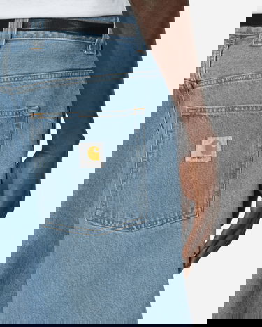 Къси панталони Carhartt WIP Brandon Denim Shorts Синьо | I031921_01_06, 4