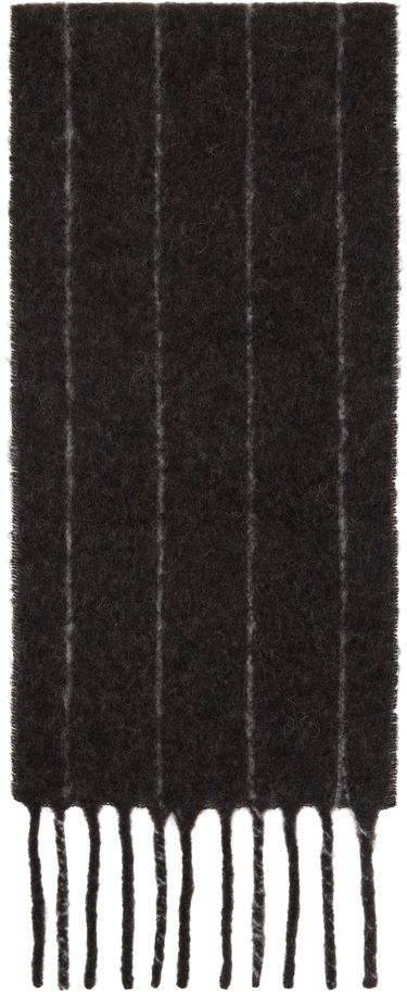 Шал OUR LEGACY Our Legacy Estate Striped Scarf Кафяво | A4258EBR, 2