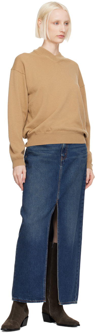 Облекло rag & bone rag & bone Joni Knee-High Suede Boots Кафяво | WFF24FF018SU18, 4