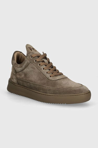 Кецове и обувки Filling Pieces Low Top Suede Кафяво | 10122791405, 0