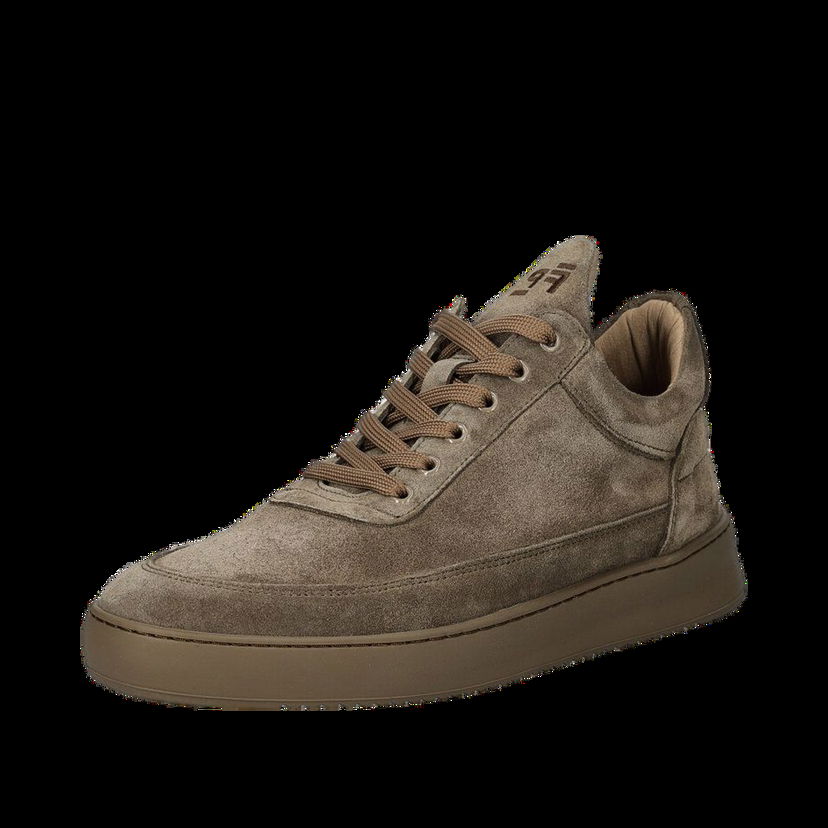 Кецове и обувки Filling Pieces Low Top Suede Кафяво | 10122791405