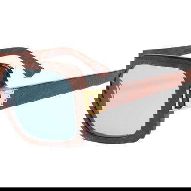 Слънчеви очила RETROSUPERFUTURE Retrosuperfuture x Marni Zamalek Radica Square Frame Sunglasses Кафяво | 8059026116723, 3