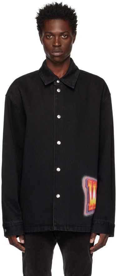 Яке We11done We11done Loose Fit Denim Shirt Черно | WD-DJ3-22-312-U-BK, 0