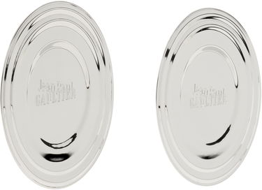 Обеци Jean Paul Gaultier Jean Paul Gaultier 'The Can' Disc Earrings Металик | 25/33-F-BO067-X016-91, 1
