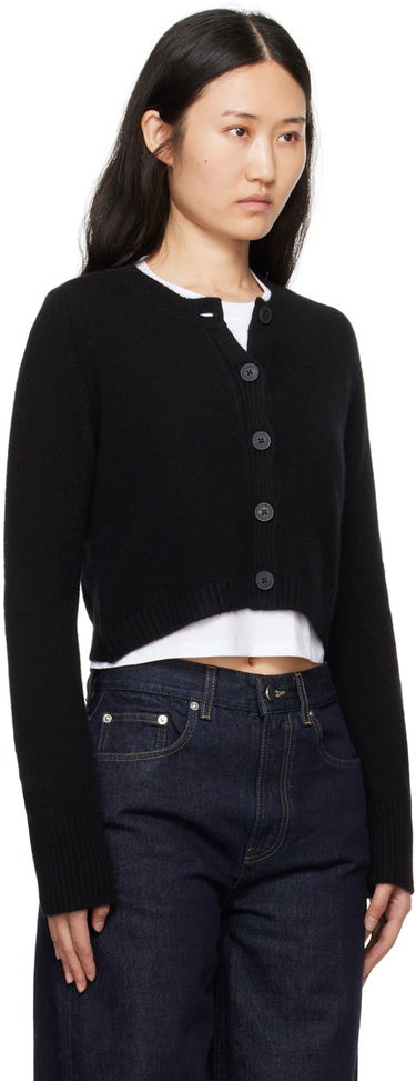 Пуловер Loulou de Saison Loulou de Saison Zephir Cropped Cardigan Бежово | ZEPHIR, 4
