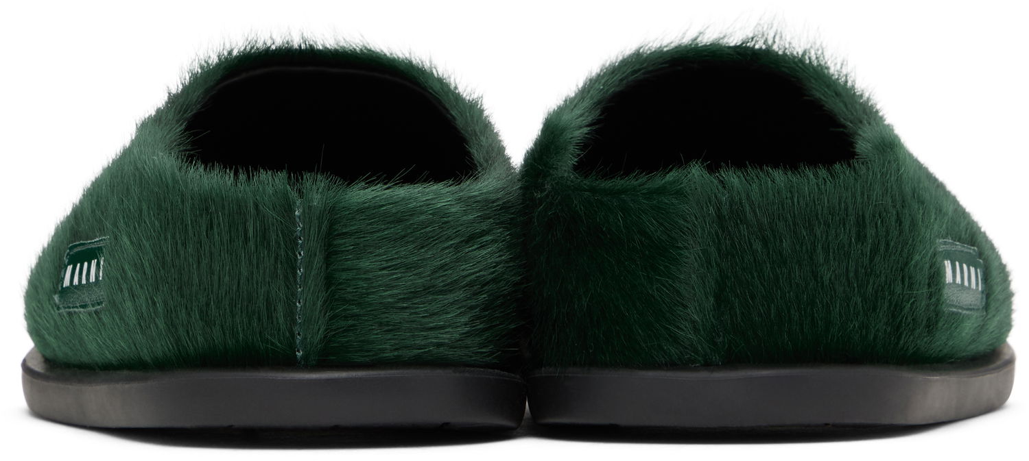 Кецове и обувки Marni Marni Fussbett Sabot Mules Зелено | 75333, 1