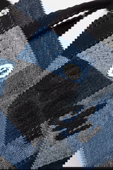 Голяма пазарска чанта Coach Coach Denim Patchwork Tote Bag Синьо | CAO32, 3