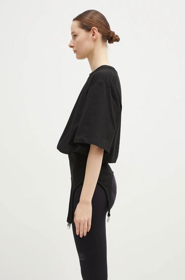 Тениска Fiorucci Suspender Belt T-Shirt Черно | W01FMTSH263CJ01BK01, 1
