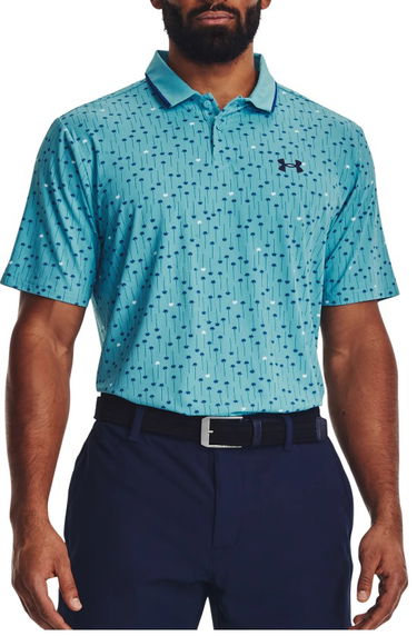 Поло тениска Under Armour Iso-Chill Edge Синьо | 1377365-433, 0