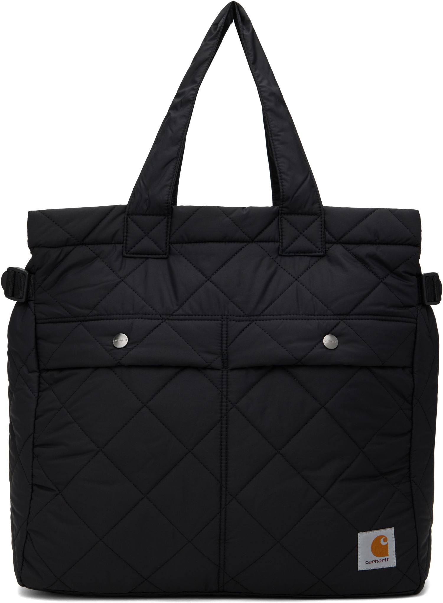 Голяма пазарска чанта Carhartt WIP Quilted Travel Tote Bag Черно | I033785 89XX, 0