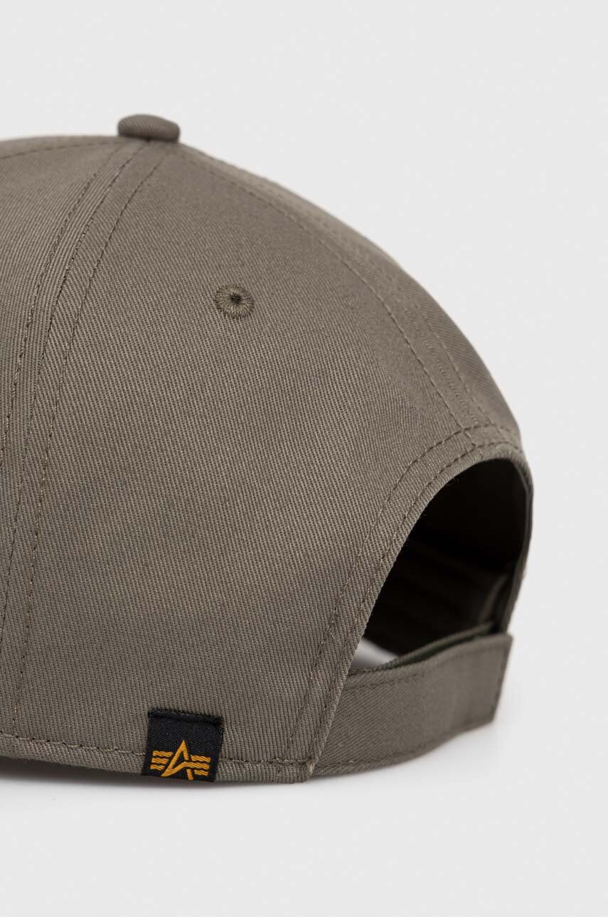 Шапка с козирка Alpha Industries Cap Сиво | 168903.257, 1