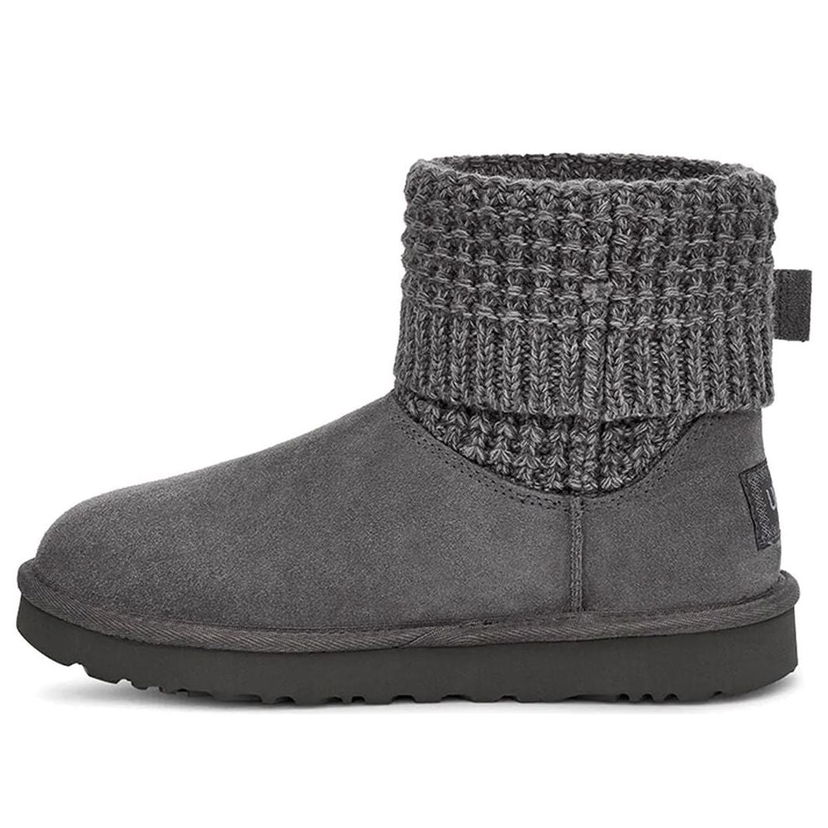 Кецове и обувки UGG Classic Solene Mini Cozy Boots Сиво | 1113463-CHRC