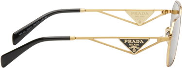 Слънчеви очила Prada Triangle Logo Sunglasses Кафяво | 0PR A51S 8056597967488, 1