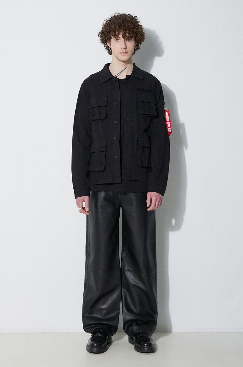 Яке Alpha Industries Cargo Ripstop Jacket Черно | 136123, 1
